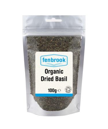 Organic Dried Basil 100g | Certified Organic by Fenbrook Organic