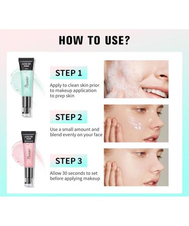Power Grip Primer Power Grip Foundation Gel-Based Powder Clear Grip Primer Power Face Primer Hydrating Gripping Primer Hydrating Face Primer Makeup Pore Minimiser Primer for Long-Lasting Makeup (Pink) - Buy Online on GoSupps.com