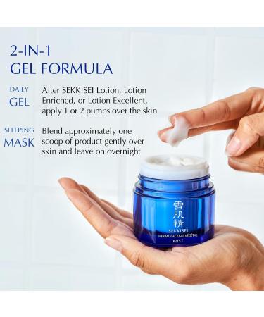 Buy SEKKISEI Herbal Gel REFILL Pod | 6-in-1 Hydrating Gel Moisturizer & Mask | 2.8 oz - International Shipping Available - Buy Online on GoSupps.com