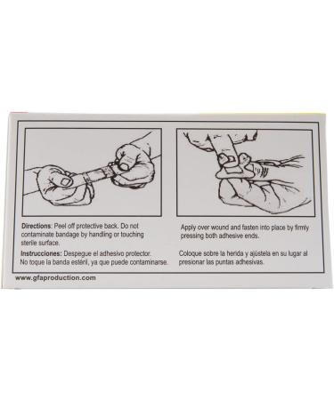 Genuine First Aid Fabric Strips - 10 Standard & 8 Fingertip Bandages | International Shipping - Buy Online on GoSupps.com