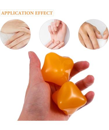 Gleavi 6 STK Handball Massage Balls - Stress Relief Chinese Baoding Balls with Wachs Handlebar Massager for Finger Exercise & Fitness - Portable Natural Rubber - Buy Online on GoSupps.com