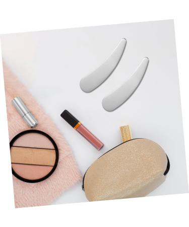 AUTSUPPL 2pcs Cosmetic Spatula Makeup Scoop Spatula Cosmetics Spatula Rod Cosmetic Scoop Mask Stainless Steel - Buy Online on GoSupps.com