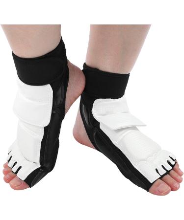 Vbest Life Foot Protector - 2 Pack Taekwondo & Boxing Ankle Support for Kickboxing Training (M-Black/White) | Durable & Comfortable International Shipping - Buy Online on GoSupps.com