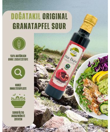  Do altak l 100% Natural Pomegranate Molasses - Extract of freshly picked seasonal pomegranate - 340g (pack of 4) - Buy Online on GoSupps.com