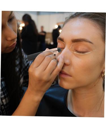 VINTORKY Round Head Silicone Lip Brush Silicone Cosmetics Brush Lip Gloss Brush Portable Concealer Silicone Makeup Applicator Makeup Brush Lip Balm Wood Dust-proof Lip Cream Miss - Buy Online on GoSupps.com