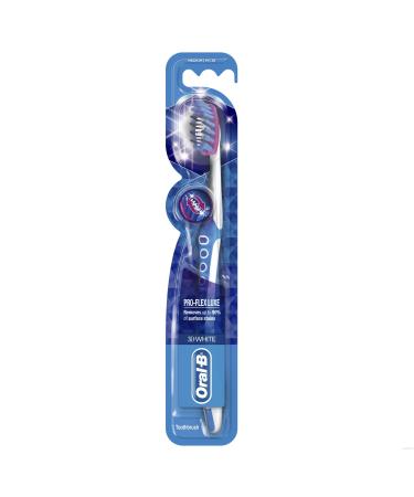 Oral-B 3D White Luxe Pro-Flex Manual Toothbrush Medium