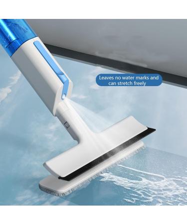 KERLI Double-Sided Spray Window Cleaner Spray Window Cleaning Brooms Dual Side Mist Detachable Assembly Glass Cleaning Mop for Indoor Outdoor High Window - Buy Online on GoSupps.com