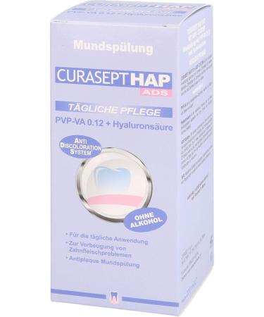 CURASEPT HAP012 PVP-VA 0.12% + Hyaluron Mouthwash 200 ml - International Shipping Available | Best Oral Care Solution - Buy Online on GoSupps.com