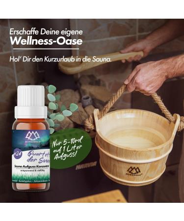 Nordholz Sauna Infusion - 48 Exclusive 15ml Varieties | #25 Luxury of the Alps - Premium Sauna Fragrance & Accessories for Relaxing Moments - Buy Online on GoSupps.com