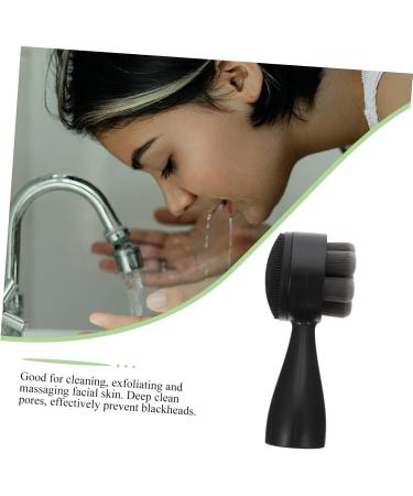 Angoily Face Brush Pore Deep Cleansing Brush Manual Facial Brush Soft Facial Scrubber Skin Care Brush Face Wash Tool Face Washing Cleaner Face Scrubber Facial Cleansing Brush - Buy Online on GoSupps.com