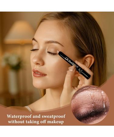 YUPZAR 1 piece multifunctional eye shadow pen matte highperformance eye shadow stylo with colored pearl shimmer eyeliner waterproof 1 pen is versatile golden brown - Buy Online on GoSupps.com