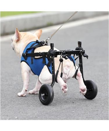 SNIME Adjustable Small Dog Wheelchair Small Dog Wheelchair for Back Legs Leg Brace Amp Hip Support Mobility Aid for Disabled Pets (Size : Extra Small) X-Small - Buy Online on GoSupps.com