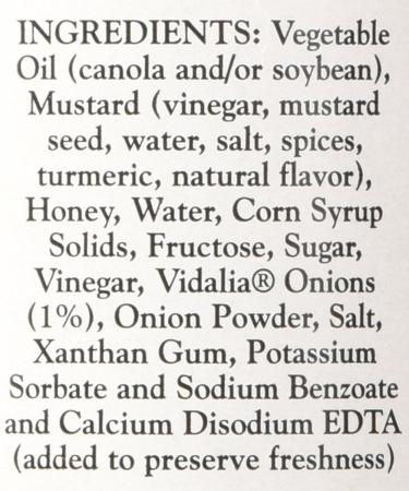 Virginia Brand Vidalia Onion Honey Mustard 12oz - Pack of 6 | Delicious Condiment for Savory Dishes - Buy Online on GoSupps.com