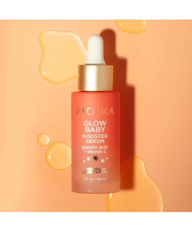 Pacifica Glow Baby Liquid Exfoliant - 5% AHA BHA & Vitamin C Booster Serum for Radiant Skin | International Shipping Available - Buy Online on GoSupps.com