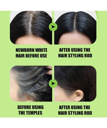 Hair Dye Covering Gray Hair - 15g Hair Dye Stick | 2 in 1 Root Concealer Water and Sweat Resistant for Men and Women Scalp - Buy Online on GoSupps.com