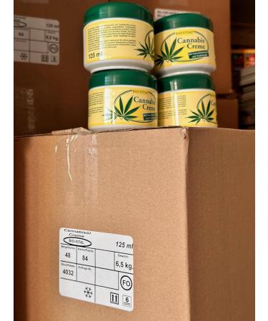  Bio-Vital Devil's Claw Cannabis Cream Body Hemp 4 x 125 ml - Buy Online on GoSupps.com