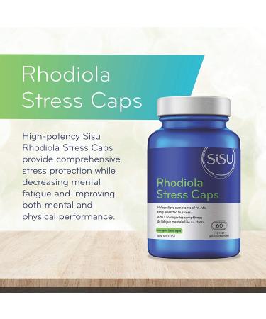 SISU - Rhodiola Stress Caps 250 mg 60 vcaps - Buy Online on GoSupps.com