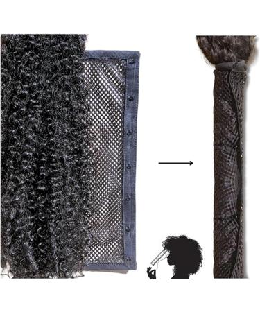 Length-N-Lock Hair Stretcher - Curly Hair Net Tool (4PCs 13in) | Prevent Shrinkage & Drying for Beautiful Locks - Buy Online on GoSupps.com
