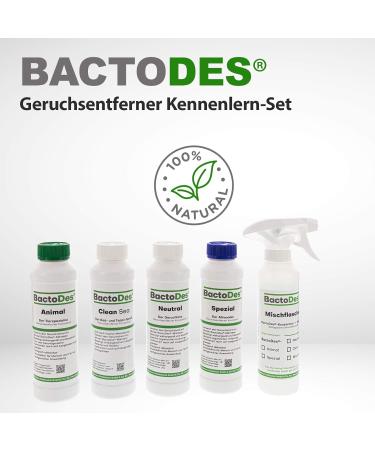 Bactodes Odor Neutralizer - Powerful Smell Killer Concentrate for Effective Odor Removal | Shop Now! - Buy Online on GoSupps.com