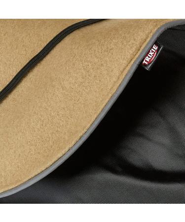 Trixie 30515 Orl ans Coat for Dogs - Black M (45 cm) Pack of 3 | International Shipping Available - Buy Online on GoSupps.com