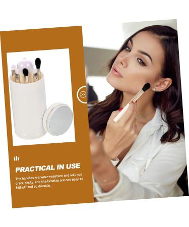 MAGICLULU 4 Sets Makeup Brush Set Mini Brush Girls Suit Women Favor Ladies Suits Makeup Tool Cosmetics Supply Makeup Brush for Women With Cover White Miss Abs Brush Rod Blush Brush - Buy Online on GoSupps.com