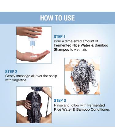 Nykaa Naturals Conditioner - Fermented Rice Water & Bamboo 6.08 oz | Vitamin E Inositol - Deep Damage Repair & Hydration - Buy Online on GoSupps.com