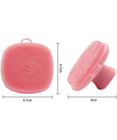 Hand-held Facial Tool | Super Soft Exfoliating Brush for Deep Cleansing & Acne Care - 6.7cm Black - Buy Online on GoSupps.com