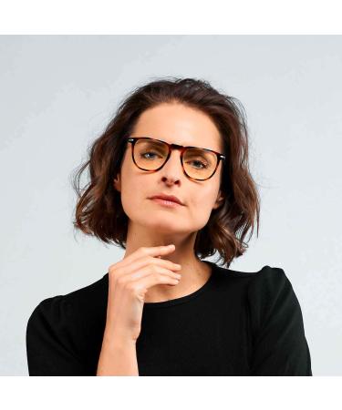 Nooz Reading Glasses - Tortoise Square Shape +1.50 Magnifying Glasses for Men & Women | Dino Collection Essential - Buy Online on GoSupps.com