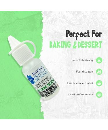 Baking Beauty and Beyond Concentrated Food Flavouring Oil - Food Grade Flavouring Oil for Candy Making Baking Lip Balm Gloss - Cream Soda (100ml) - Buy Online on GoSupps.com