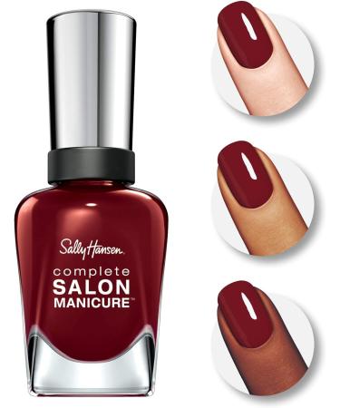 Sally Hansen Complete Salon Manicure Nail Color Society Ruler 0.5 Fluid Ounce - Buy Online on GoSupps.com