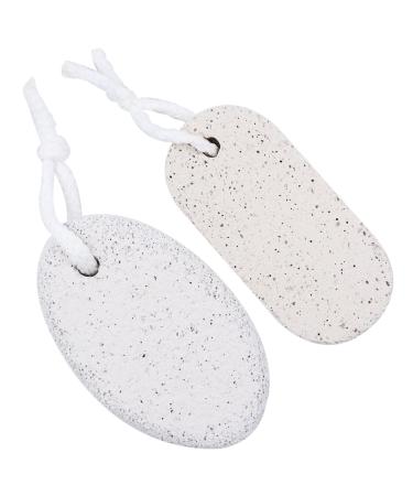2Pcs Pumice Stone for Feet Polishing Stone for Foot Exfoliates Stone for Foot Feet Scrubber