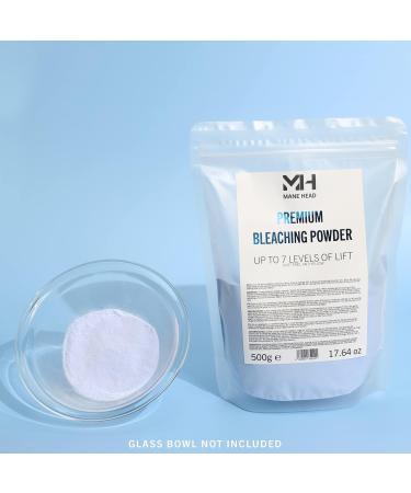 MANE HEAD Blue Premium Dust Free Bleaching Powder 500g - 7+ Anti Yellow Hair Bleach Powder - Buy Online on GoSupps.com