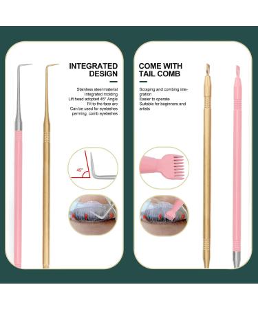 Sonew Double Ended Curved Short Comb Lash Separator Rod Portable Stainless Steel Eyelash Lift Perm Tool for Eyelashes Perming (-1417230010412) Sonewq5vz83sger-12 - Buy Online on GoSupps.com