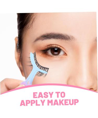 POPETPOP Lash Clamp Tweezers Accessories Eyelash applicator Eyelash Metal Curler Gradient Eyebrow Tweezers Professional Auxiliary Clip Big Mouth Major Blue Pink Tweezers Eyelash Tool - Buy Online on GoSupps.com
