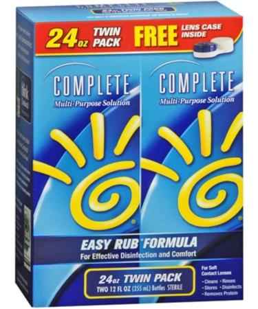 COMPLETE Multi-Purpose Solution Easy Rub Formula 24 oz (Pack of 2)