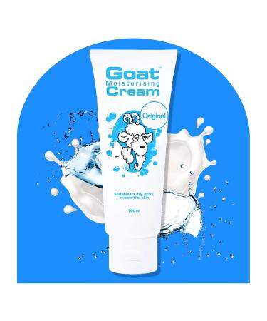 Goat Milk Moisturizing Cream 100ml Suitable for Dry Itchy or Sensitive skin Made in Australia - Buy Online on GoSupps.com