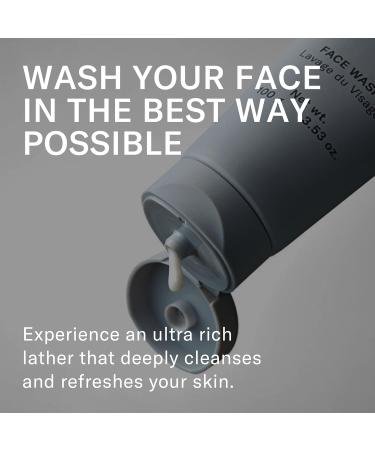 Face Wash for Men - Premium Japanese Formula with Moroccan Clay & Licorice Root | Refreshing Lather for Clear Skin - Buy Online on GoSupps.com