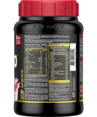 ALLMAX Nutrition - HEXAPRO - Ultra-Premium - 6 Protein Matrices - Strawberry - 2 Pound Strawberry 907 g (Pack of 1) - Buy Online on GoSupps.com