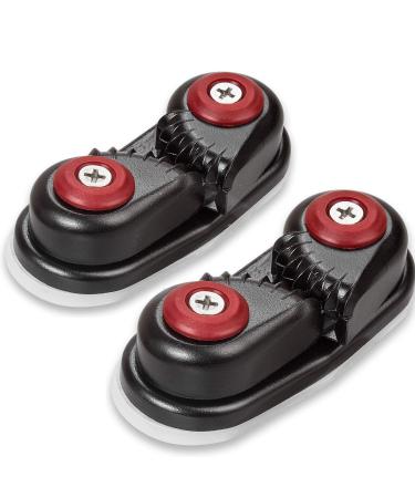 GANGUOLA Cam Cleats, Rope Cleats, Ball Bearing Fast Entry Cam Cleats for Line Sizes Upto 5/8 Inch, Aluminum, Sailing Sailboat Kayak Canoe Dinghy Accessories(2 PCS) - Buy Online on GoSupps.com