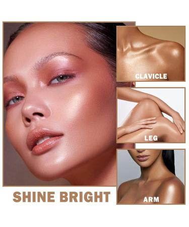 Body Luminizer Shimmer Oil Highlighter - Glistening Bronze | Waterproof & Moisturizing - Buy Online on GoSupps.com
