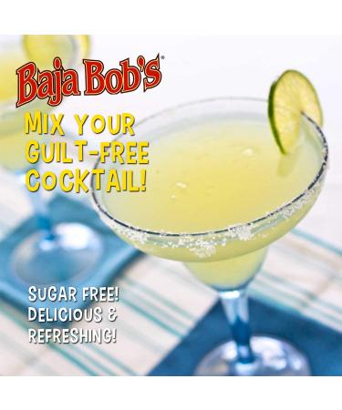 Baja Bob's Sugar Free Sweet and Sour Mix - 1.75 Liter - Cocktail Mix 59.2 Fl Oz - Buy Online on GoSupps.com