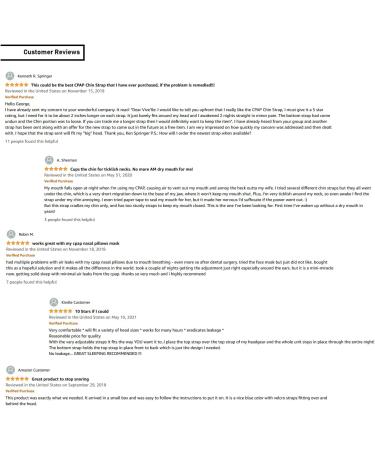 Vivlle Anti-Snoring Chin Strap for Men and Women - Snore-No-More, Slim Non-Slip Design, Adjustable Premium Snore Stopper for Day & Night - Buy Online on GoSupps.com
