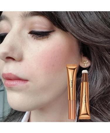 Highlighter Stick Creamy Highlighter Stick Lightweight Contouring Highlighter Makeup Stick Breathable Feel Sheer Flush Of Color Natural Looking Dtt 05# - Buy Online on GoSupps.com