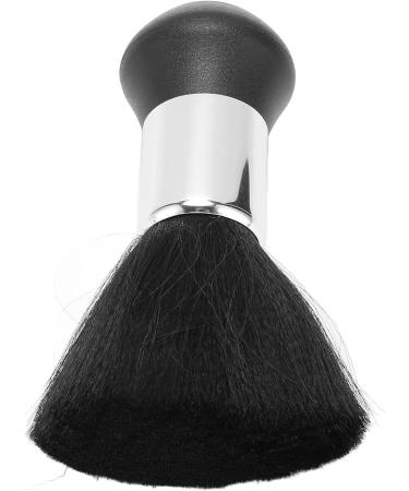Black Neck Duster Brush Easy Using Hair Cutting Brush for Face Neck Cleaning Soft Comfortable Neck Face Dust Brush with Ergonomic Handle Practical Barber Brush for Home Salon - Buy Online on GoSupps.com