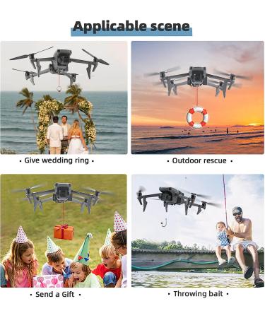 BRDRC Airdrop System for DJI Mavic 3 - Professional Device Payload for Cine Classic Accessories - Buy Online on GoSupps.com