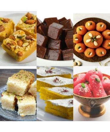 500g Mix Delicious Indian Traditional Sweet Best Gift For All Occasions Raksha Bandhan Marriage Diwali Holi Ganesh Chaturthi Festival Treat For Family & Friends (Yellow Peda) - Buy Online on GoSupps.com