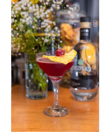 Organic Dried Pineapple 100% Natural Dried Fruits without Additives for Cocktail Infusions Edible Decorations Pineapple Chips - 65/70 Slices of Natural Pineapple 270GR - Buy Online on GoSupps.com