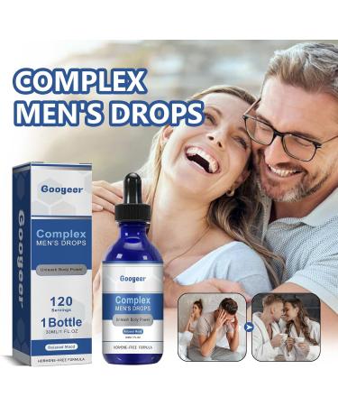 Nexusbio Labs Complex Men's Drops - Super Potent 30ml | Secret Drops for Strong & Happy Men | International Shipping - Buy Online on GoSupps.com