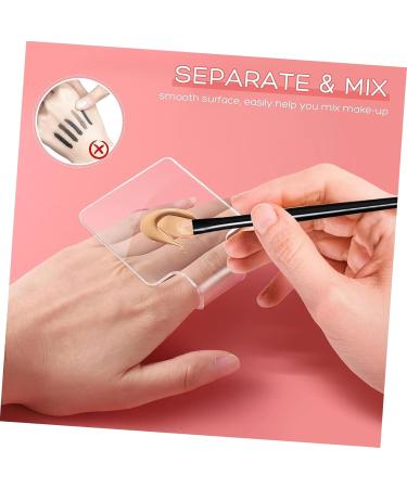 Didiseaon Nail Palette Supplies for Makeup Artists Makeup Mixing Palette Nail Polish Mixing Palette Transparent Mixing Palette Makeup Palette for Foundation Makeup Must Haves Palette Devise - Buy Online on GoSupps.com