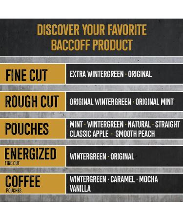 BaccOff Non-Tobacco & Non-Nicotine Smokeless Snuff Tea & Coffee Sampler Pack - 16 Individual Samples - Buy Online on GoSupps.com
